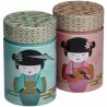 Pack 2 Lata Geisha para té o infusiones, estilo japonés, 125gr