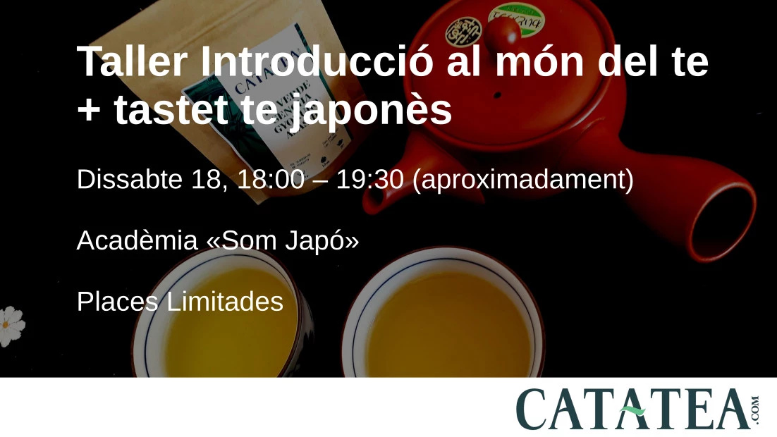 taller introducción al mundo del té y cata de té japones